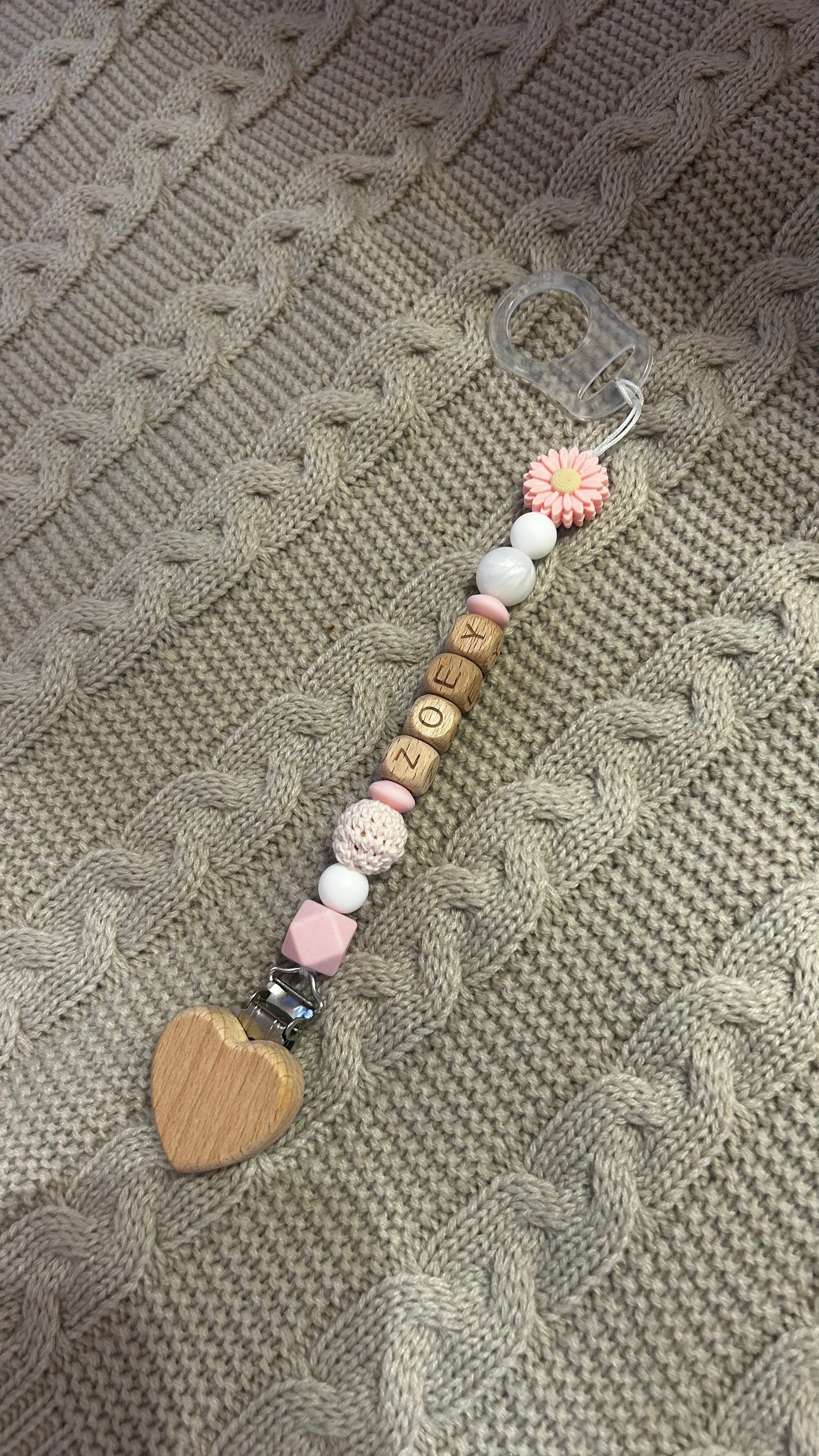 BUILD YOUR OWN                Wooden Block & Flowers     Dummy Clips