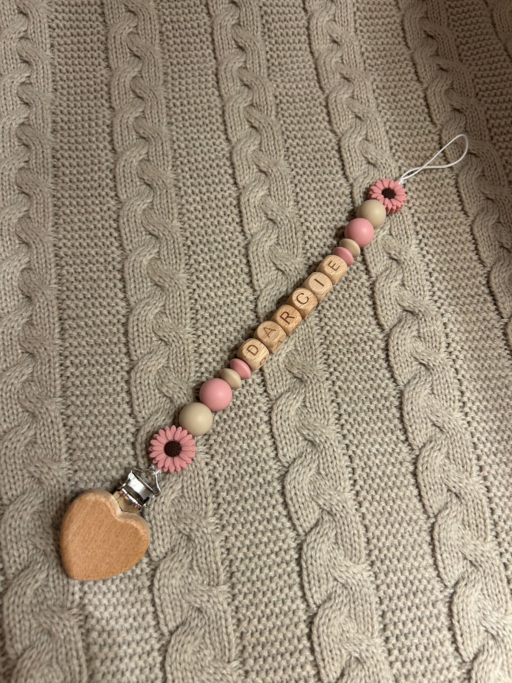 BUILD YOUR OWN                Wooden Block & Flowers     Dummy Clips